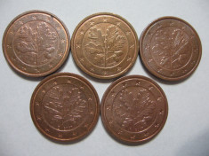 Germania (10) - 2 Euro Cent 2005 D, F, 2006 J, 2007 D, F foto