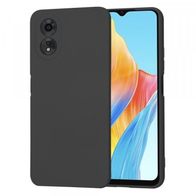 Husa pentru Oppo A18 / A38, Techsuit, SoftFlex, Neagra foto