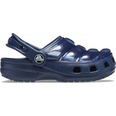 Saboti Crocs Kids&#039; Classic Neo Puff Clog Albastru - Navy