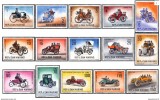 !!! SAN MARINO - AUTOMOBILE DE EPOCA 1962 , 15 VALORI , SERIE COMPLETA - MNH, Flora, Nestampilat