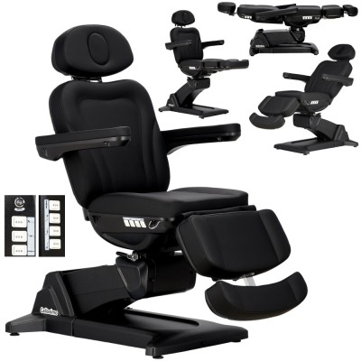 Scaun cosmetic electric pentru salonul de cosmetică pedicure reglare 4 cilindri Caden foto