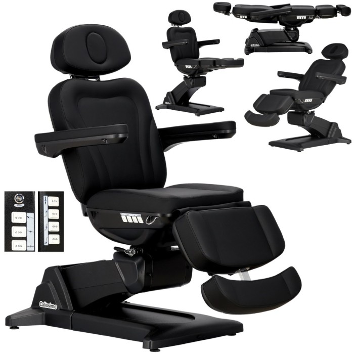 Scaun cosmetic electric pentru salonul de cosmetică pedicure reglare 4 cilindri Caden