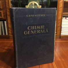 C. D. NENITESCU - CHIMIE GENERALA (1963)