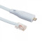 Cablu adaptor USB Type C tata la RJ45 LAN ethernet tata pentru router / switch, 1.8m