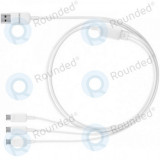 Samsung Multi cablu de &icirc;ncărcare 3in1 Micro USB alb ET-TG900UWEGWW