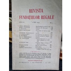 Revista Fundatiilor Regale - Anul II 1 Mai 1935 Nr. 5