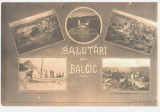 SV * Salutari din BALCIC * Carte Postala tip foto MULTIPLA (x 5) * 1931, Circulata, Smirdan, Printata, Fotografie