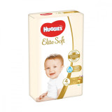 Scutece Huggies Elite Soft, Nr 4, 8 - 14 Kg, 66 buc