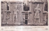 Bukarest. Park Carol, Skulpturen vom Sieges-Denkmal bei Adam-Klissi in der