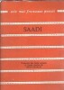 Bustan - Saadi