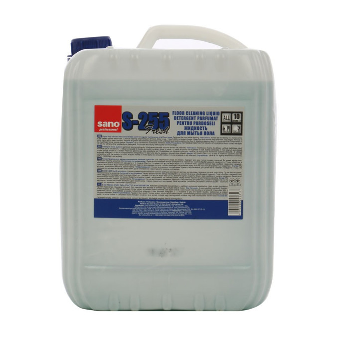 Detergent profesional Sano Floor S-255 pentru pardoseli, 10L
