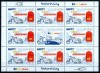 Romania 2017, LP 2136 b, Postcrossing, minicoala de 8 timbre + 1 vinieta, MNH! RARA!!!, Posta, Nestampilat