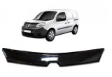 Cumpara ieftin Deflector Capota Renault Kangoo 2013-2021, Protectie Pietre Insecte, Plastic ABS, Montaj Rapid cu Cleme