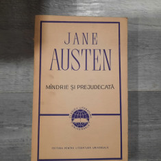 Mandrie si prejudecata de Jane Austen