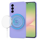 Husa silicon Samsung Galaxy A56 5G Techsuit SoftFlex MagSafe, violet
