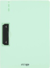 Clipboard Strigo Vertical A4 cu Clip Metalic si Suport Stilou, Menta