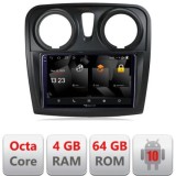 Navigatie Dacia Sandero Logan Lodgy 2012-2020 5510-sandero Android Octa Core 720p 4+64 DSP 360 camera carplay android auto CarStore Technology
