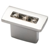 Cumpara ieftin Buton pentru mobila din metal, cu model, OZS-4093, crom
