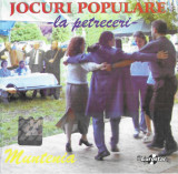 CD Jocuri Populare - La Petreceri - Muntenia, original, Populara