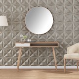 VidaXL Panouri de perete 24 buc. Beton 50x50 cm XPS 6 m&sup2; origami