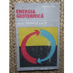 ENERGIA GEOTERMICA de MARIUS ALBU , 1987