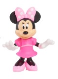 Junior Minnie Minnie Mouse In Pink Dress 6cm