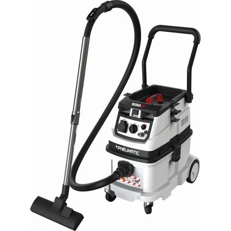 Aspirator de constructii cu functie de curatare automata a filtrului si posibilitatea de a conecta un compresor si dispozitive pneumatice, filtru de c