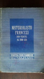 Materialistii francezi din veacul al XVIII-lea