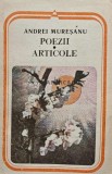 Cumpara ieftin Poezii si articole - 1988 - Andrei Muresanu (XE27)