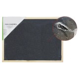 Cumpara ieftin Tabla magnetica cu creta, suprafata de scriere neagra, dimensiune 60x90 cm, lemn, RESIGILAT