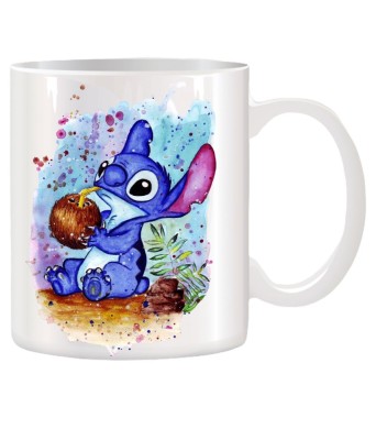 Cana alba personalizata Lilo &amp;amp; Stitch, INOVATIX&amp;reg;. 330ml foto