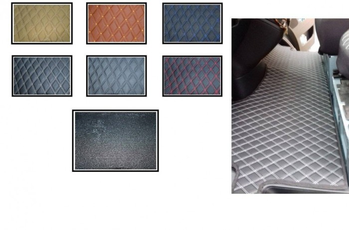 Covoare presuri Lux piele romb dedicate Mercedes Sprinter II 2006-2017