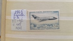 1965 France PA YT=42 c.set 1 val MH foto