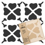 Șablon de plastic reutilizabil pentru țiglă // MATISSE - 10x10cm