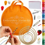 Set broderie complet Maaleo cu 100 culori si 207 accesorii