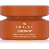 Origins GinZing&trade; Energizing Rich Cream Crem&atilde; Revitalizant&atilde; pentru tenul uscat 30 ml