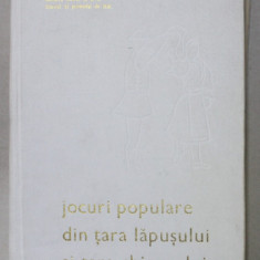 JOCURI POPULARE DIN TARA LAPUSULUI SI TARA CHIOARULUI de GHEORGHE BACIU si GAVRIL GHIUR , VOLUMUL I : TARA LAPUSULUI , 1973