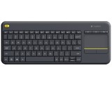 TASTATURA LOGITECH wireless, cu touchpad, black, &quot;K400 Plus&quot; 45500377 &quot;920-007145&quot; (timbru verde 0.8 lei)