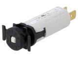 &Icirc;ntrerupător de Supracurent 240VAC 48VDC 10A SPST MCB