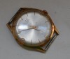 Ceas mecanic elvetian Flica Ancre 15 rubine Anrimagnetic, caracasa Au10, defect, cheita blocata, Analog, Casual, Placat cu aur