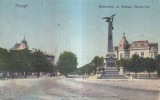 Ploesti. Bulevardul Cu Statuea Vanatorilor (scrisa 1923)