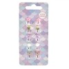Cercei Copii Set 5 Perechi, Clip On, Multicolor, Metal, Oem