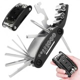 Set de chei si imbusuri, 16 in 1, pentru reparatie biciclete, JollyMag, ZK02