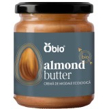 Crema de Migdale Bio 250g Obio - 100% Migdale, Prajite, Produs in UE