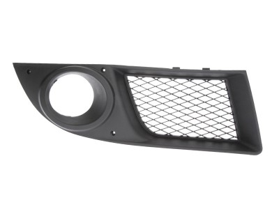 Grila bara fata Fiat Doblo (119/223), 01.2006-01.2010, Dreapta, 304127-4 cu locas pentru proiectoare, plastic foto