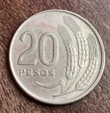 C50 - Moneda foarte veche - Uruguay - 20 pesos - 1970