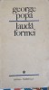 Lauda Formei - George Popa (1969) - Poezie cu Dedicație - Editura Tineretului - Carte Veche