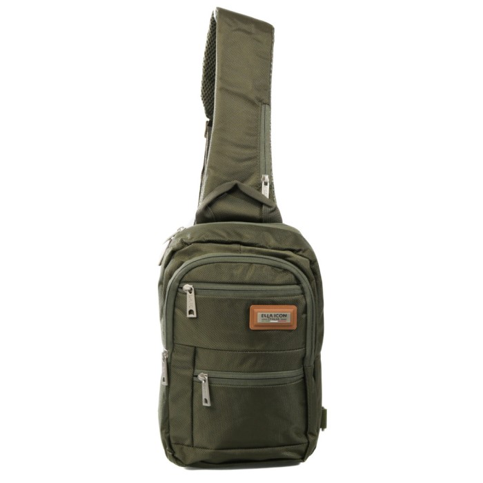 Geanta de umar crossbody, Atena, Verde, 38x22x8 cm ComfortTravel Luggage