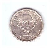 Moneda SUA 1 dollar/dolar 2008 P Martin Van Buren, stare relativ buna, curata