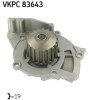 SKF VKPC 83643 Pompă de apă, răcire motor